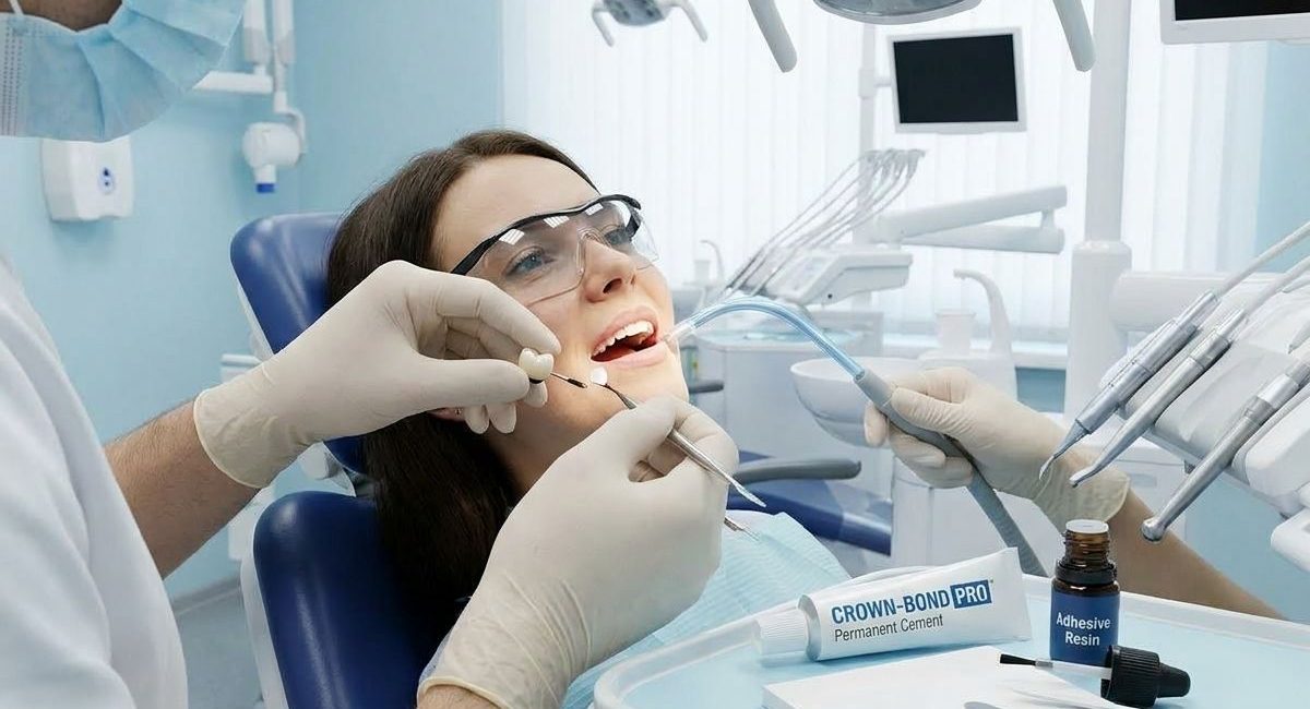 Dental Adhesive for Crowns: What It Is and What Dentists Actually Use