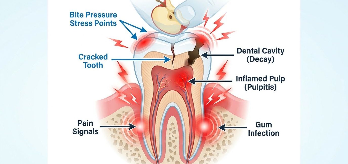 Why Does My Tooth Hurt When I Bite Down?