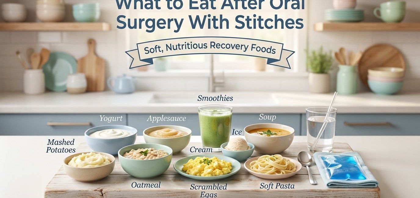 What to Eat After Oral Surgery With Stitches