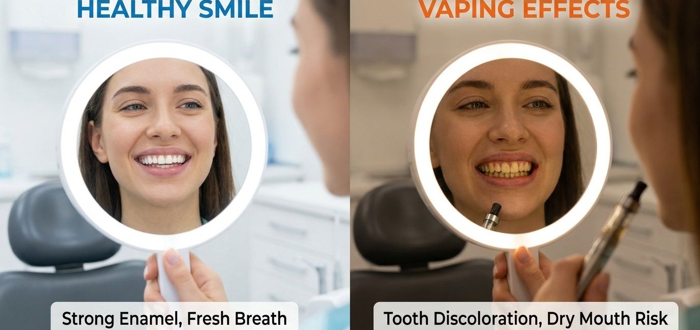 Does Vaping Make Your Teeth Yellow? Here’s What’s Actually Happening in Your Mouth